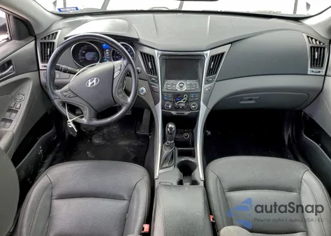 2013 Hyundai Sonata Hybrid z USA, uszkodzony, nr VIN KMHEC4A43DA098975